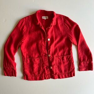 XS Linen chore jacket by Alex Mill
